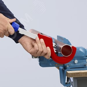 Труборез для нержавеющей стали и цветных металлов TubiX XL, 6-76 мм / толщина max 2 мм, длина 260 мм, BK - фото 8