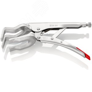 Зажим сварочный для круглых заготовок размеры под круг 10-70 мм L-280 мм оцинкованный - фото 2