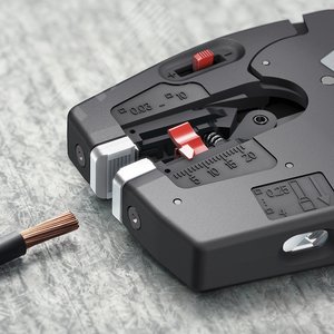 Стриппер автоматический NexStrip 3-в-1, 0.03-10 мм2 AWG 32-8, рез до 10 мм2, обжим: квадрат, 0.25-4 мм2, 2x2.5 мм2, 190 мм, в блистере - фото 20