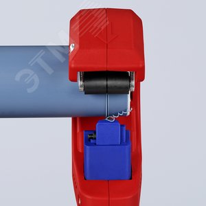 Труборез для канализационных пластиковых труб DP50 32/40/50 мм, толщина max 2.4 мм, длина 202 мм, BK - фото 16