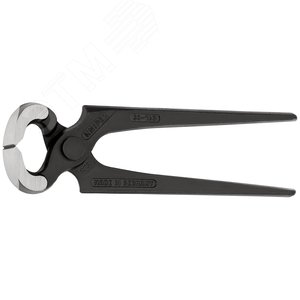 Кусачки торцевые плотницкие резка - проволока средней твердости 18мм режущая кромка 60HRC / 205мм L=160мм черные блистер - фото 3