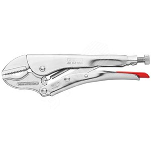 Изображение товара Зажим универсальный для тяжёлых условий работы размеры под круг 35 мм под квадрат 30 мм под ключ 32 мм L-250 мм оцинкованный блистер (шт)