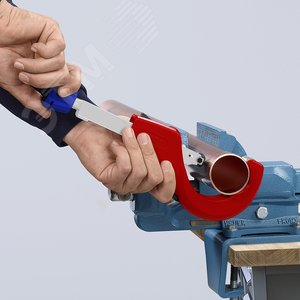 Труборез для нержавеющей стали и цветных металлов TubiX XL, 6-76 мм / толщина max 2 мм, длина 260 мм, BK - фото 10