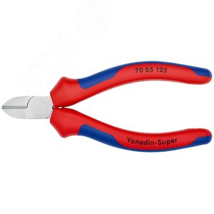 Бокорезы резка - мягкая проволока 3мм проволока средней твердости 23мм твердая проволока 15мм L=125мм 62HRCC хромированные двухкомпонентные рукоятки - фото 3