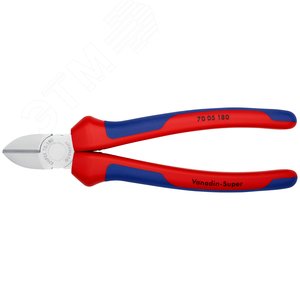 Бокорезы резка - мягкая проволока 4мм проволока средней твердости 3мм твердая проволока 25мм L=180мм 62HRC хромированные двухкомпонентные рукоятки - фото 3