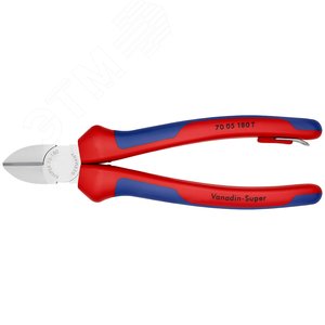 Бокорезы резка - мягкая проволока 4мм проволока средней твердости 3мм твердая проволока 25мм L=180мм 62HRC хромированные двухкомпонентные рукоятки крепление для страховки - фото 3