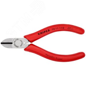 Бокорезы пружинный механизм резка - мягкая проволока 3мм проволока средней твердости 2мм твердая проволока 12мм L=110мм 62HRC черные обливные рукоятки - фото 3