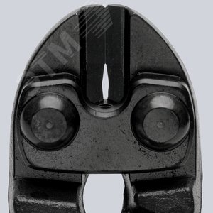 Болторез компактный CoBolT с выемкой на кромках резка - мягкая проволока 6мм проволока средней твердости 52мм твердая проволока 4мм рояльная струна (HRC 59) 36мм L=200мм черный обливные рукоятки - фото 4