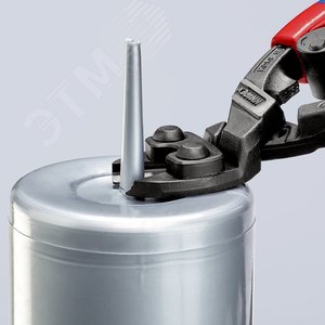 Бокорезы усиленные для реза мягких материалов вплотную к основанию голова 20° с пружиной рез: мягкая проволока 6 мм L-200 мм чёрные 2-компонентные рукоятки - фото 8