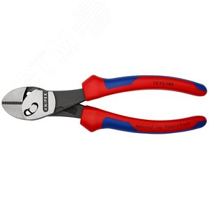 Бокорезы TwinForce резка - мягкая проволока 55мм проволока средней твердости 46мм твердая проволока 32мм рояльная струна (HRC 59) 3мм L=180мм блистер - фото 3