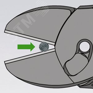 Бокорезы TwinForce резка - мягкая проволока 55мм проволока средней твердости 46мм твердая проволока 32мм рояльная струна (HRC 59) 3мм L=180мм обливные рукоятки цвет черный - фото 7