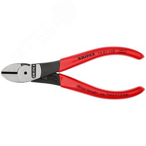 Бокорезы резка - проволока средней твердости 31мм твердая проволока 2мм рояльная струна (HRC 59) 15мм L=140мм черные обливные рукоятки - фото 3