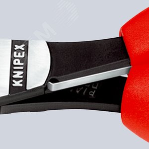 Бокорезы с пружиной резка - проволока средней твердости 38мм твердая проволока 27мм рояльная струна (HRC 59) 22мм L=180мм черные двухкомпонентные рукоятки - фото 8