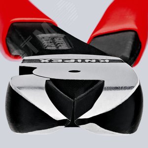 Бокорезы режущие кромки расположены по центру резка - мягкая проволока 5мм проволока средней твердости 5мм твердая проволока 38мм рояльная струна (HRC 59) 35мм L=250мм обливные рукоятки блистер цвет черный - фото 5