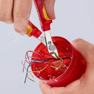 Бокорезы ElecTronic Super KNips VDE 125 мм - фото 8