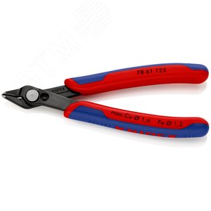 ElecTronic Super KNips вороненые 125 mm KN-7861125SB KNIPEX - 2
