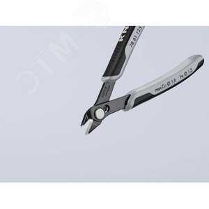 Бокорезы ESD прецизионные для тонких работ ElecTronic Super KNips антистатические мягкая проволока 02-16мм средней твердости 12мм L=125мм высокочастотная закалка режущих кромок до 64HRC черные 2-компонентные рукоятки - фото 9