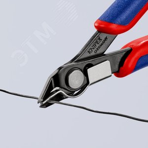 Бокорезы ElecTronic Super KNips вороненые 125 мм - фото 6