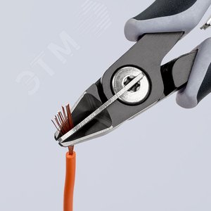 Прецизионные кусачки боковые для электроники антистатические ESD вороненые 125 мм - фото 5