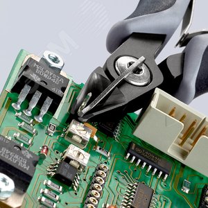 Прецизионные кусачки боковые для электроники антистатические ESD вороненые 125 мм - фото 6