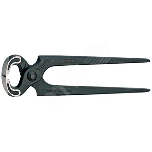 Кусачки торцевые плотницкие резка - проволока средней твердости 2мм режущая кромка 60HRC / 23мм L=180мм блистер цвет черный - фото 1