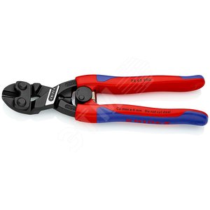 Бокорезы усиленные для реза мягких материалов вплотную к основанию голова 20° с пружиной рез: мягкая проволока 6 мм L-200 мм чёрные 2-компонентные рукоятки - фото 1