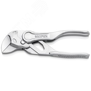 Клещи переставные - гаечный ключ 21 мм (3/4'') L-100 мм серые - фото 1