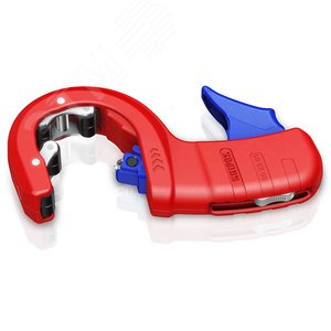 Труборез для канализационных пластиковых труб DP50 32/40/50 мм, толщина max 2.4 мм, длина 202 мм, BK - фото 2