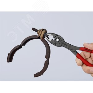 Клещи захватные TwinGrip 4 - 22 мм длина 200 мм черненные обливные рукоятки - фото 24