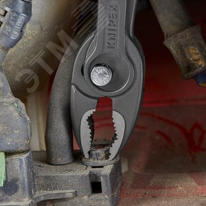 Клещи захватные TwinGrip 4 - 22 мм длина 200 мм черненные обливные рукоятки - фото 21