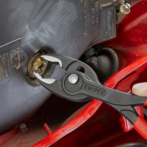 Клещи захватные TwinGrip 4 - 22 мм длина 200 мм черненные обливные рукоятки - фото 22