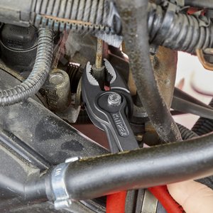 Клещи захватные TwinGrip 4 - 22 мм длина 200 мм черненные обливные рукоятки держатель-еврослот - фото 19