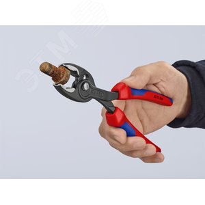 Клещи захватные TwinGrip 4 - 22 мм длина 200 мм черненные двухкомпонентные рукоятки - фото 7