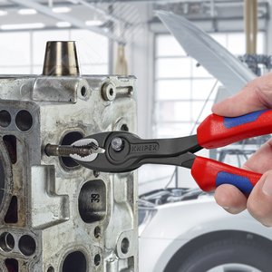 Клещи захватные TwinGrip 4 - 22 мм длина 200 мм черненные двухкомпонентные рукоятки - фото 3