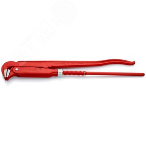 Ключ трубный 2 шведского типа прямые губки 90° 70 мм (2 3/4) L-560 мм Cr-V многоэтапная закалка в масле - фото 2