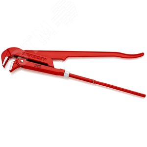 Ключ трубный 3 шведского типа прямые губки 90° 110 мм (4 3/8) L-650 мм Cr-V многоэтапная закалка в масле - фото 3