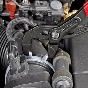 Щипцы для хомутов пружинных 70мм диапазон зажима > 40мм L=250мм Cr-V блистер цвет серый - фото 5