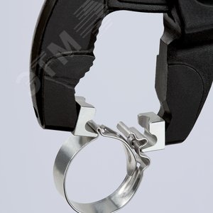 Щипцы для хомутов с защёлкой L-180 мм Cr-V серые узкая голова для труднодоступных мест - фото 6