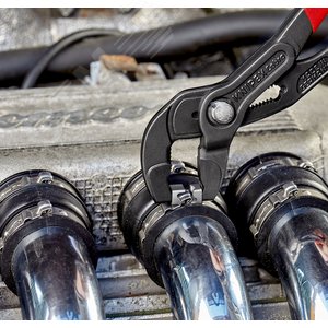 Щипцы для хомутов с защёлкой L-180 мм Cr-V серые узкая голова для труднодоступных мест - фото 10