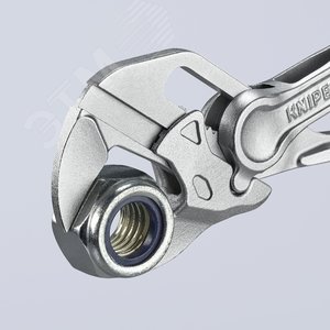 Клещи переставные - гаечный ключ 21 мм (3/4'') L-100 мм серые - фото 8