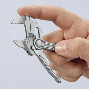 Клещи переставные - гаечный ключ 21 мм (3/4'') L-100 мм серые - фото 9