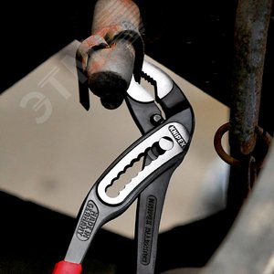 Клещи переставные ALLIGATOR сантехнические 50 мм (2) под ключ 46 мм L-250 мм Cr-V серые обливные рукоятки - фото 7