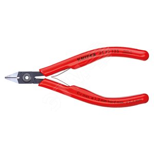 Кусачки боковые для электроники вороненые 125 мм - фото 1