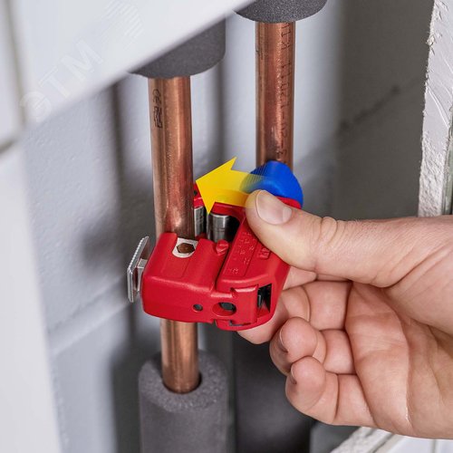 Мини-труборез для нержавеющей стали и цветных металлов, d 3-30 мм / толщина max 2 мм, длина 77 мм, TubiX S - фото 9