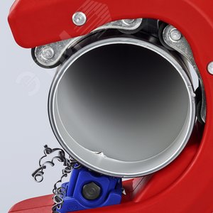 Труборез для канализационных пластиковых труб DP50 32/40/50 мм, толщина max 2.4 мм, длина 202 мм, BK - фото 14