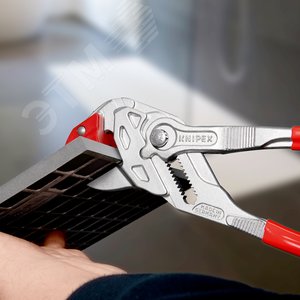 Клещи для точного разламывания кафельной плитки L-250 мм хромированные обливные рукоятки - фото 8