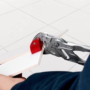 Клещи для точного разламывания кафельной плитки L-250 мм хромированные обливные рукоятки - фото 11