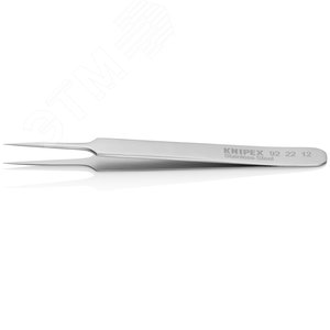 Пинцет захватный прецизионный особо тонкие губки L-105 мм хромоникелевая нержавеющая сталь антимагнитный кислотостойкий - фото 2