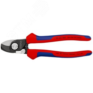 Кабелерез с пружиной резка - кабель 15мм (50мм AWG 1/0) L=165мм черный 2-компонентные рукоятки - фото 3