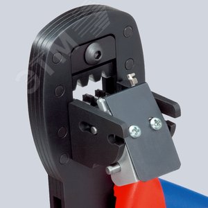 Пресс-клещи для миниатюрныхштекеров параллельный обжимштекеры D-Sub HD 20 HDE 3 гнезда 003-056мм (AWG 32-20) L=190мм двухкомпонентные рукоятки - фото 5